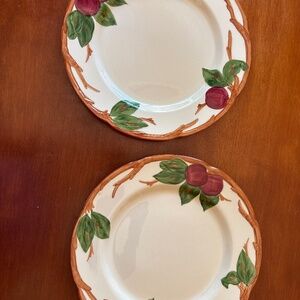 Franciscan Apple Ware dinner plates